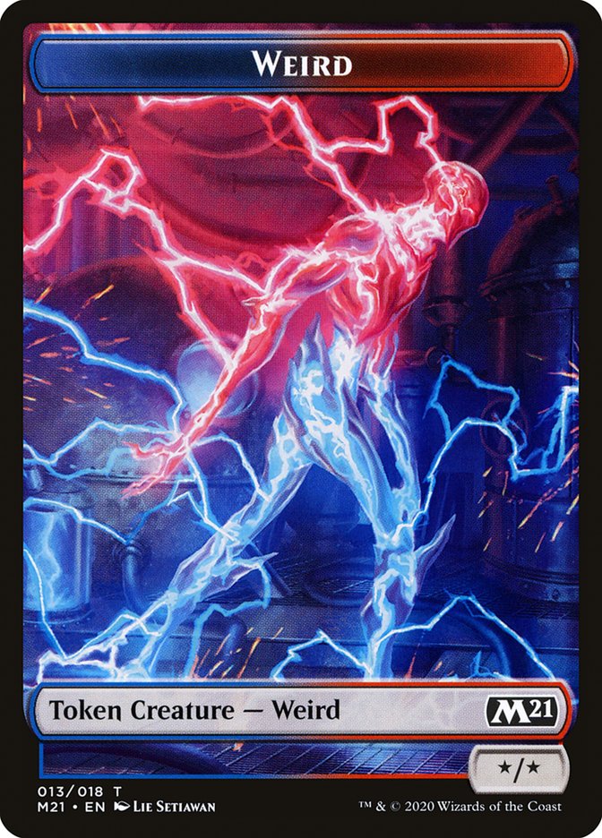 Weird Token [Core Set 2021] | Cracking-Singles