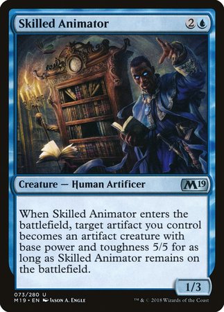 Skilled Animator [Core Set 2019] | Cracking-Singles