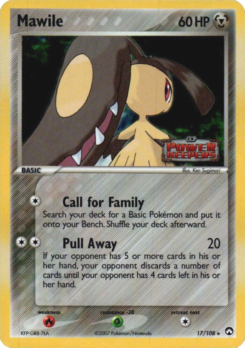 Mawile (17/108) (Stamped) [EX: Power Keepers] | Cracking-Singles