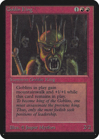 Goblin King [Limited Edition Alpha] | Cracking-Singles