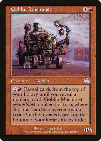 Goblin Machinist [Onslaught] | Cracking-Singles