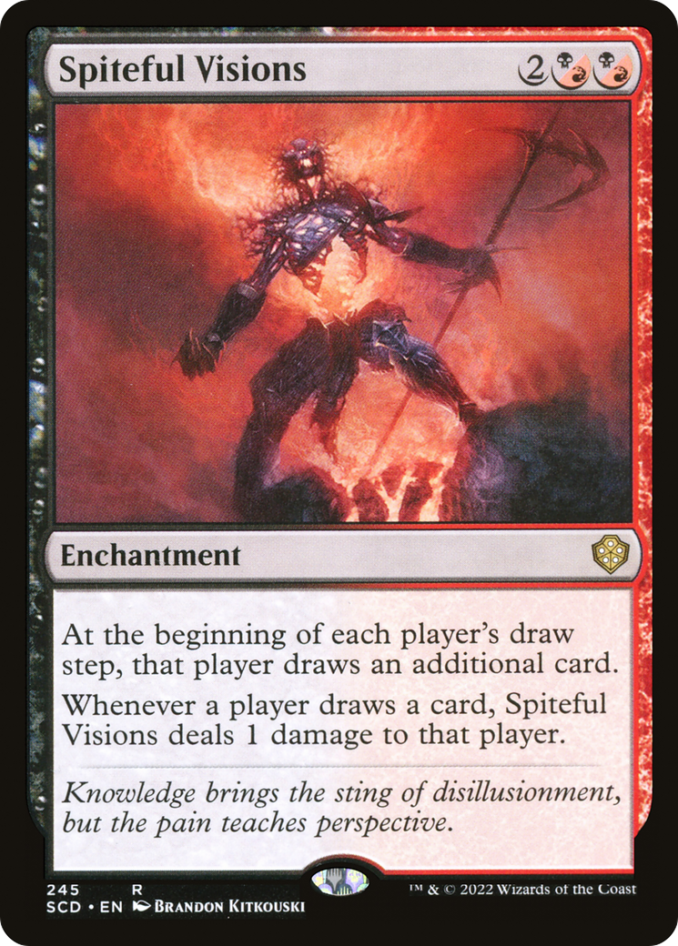 Spiteful Visions [Starter Commander Decks] | Cracking-Singles