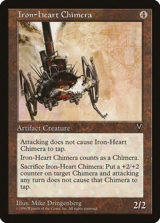 Iron-Heart Chimera [Visions] | Cracking-Singles