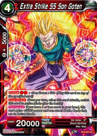 Extra Strike SS Son Goten [BT4-007] | Cracking-Singles