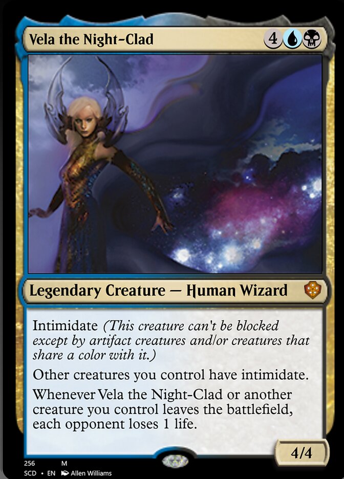 Vela the Night-Clad [Starter Commander Decks] | Cracking-Singles