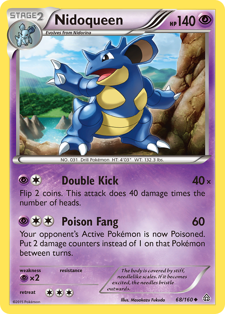 Nidoqueen (68/160) [XY: Primal Clash] | Cracking-Singles