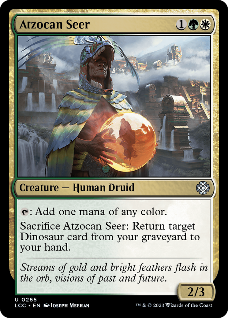 Atzocan Seer [The Lost Caverns of Ixalan Commander] | Cracking-Singles