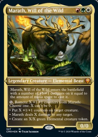 Marath, Will of the Wild (Foil Etched) [Commander Legends] | Cracking-Singles