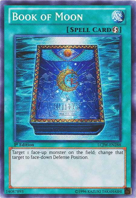 Book of Moon [LCJW-EN288] Secret Rare | Cracking-Singles