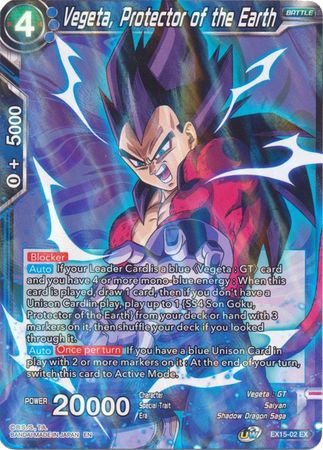 Vegeta, Protector of the Earth [EX15-02] | Cracking-Singles