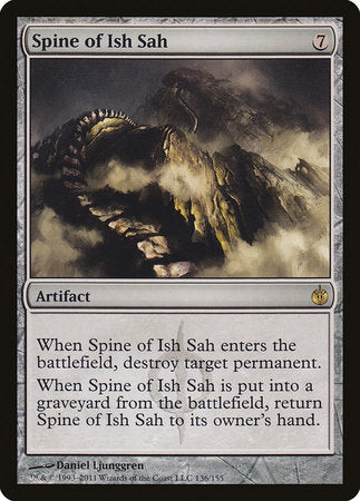 Spine of Ish Sah [Mirrodin Besieged] | Cracking-Singles