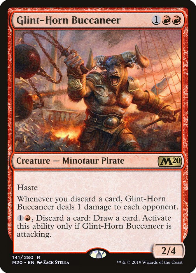 Glint-Horn Buccaneer [Core Set 2020] | Cracking-Singles