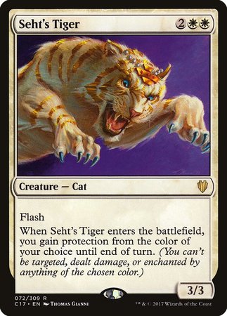 Seht's Tiger [Commander 2017] | Cracking-Singles