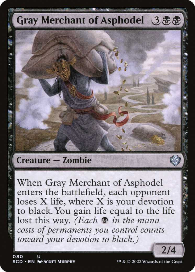 Gray Merchant of Asphodel [Starter Commander Decks] | Cracking-Singles