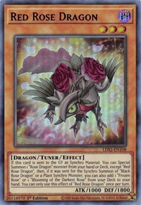 Red Rose Dragon (Purple) [LDS2-EN108] Ultra Rare | Cracking-Singles