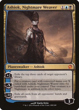 Ashiok, Nightmare Weaver [Theros] | Cracking-Singles