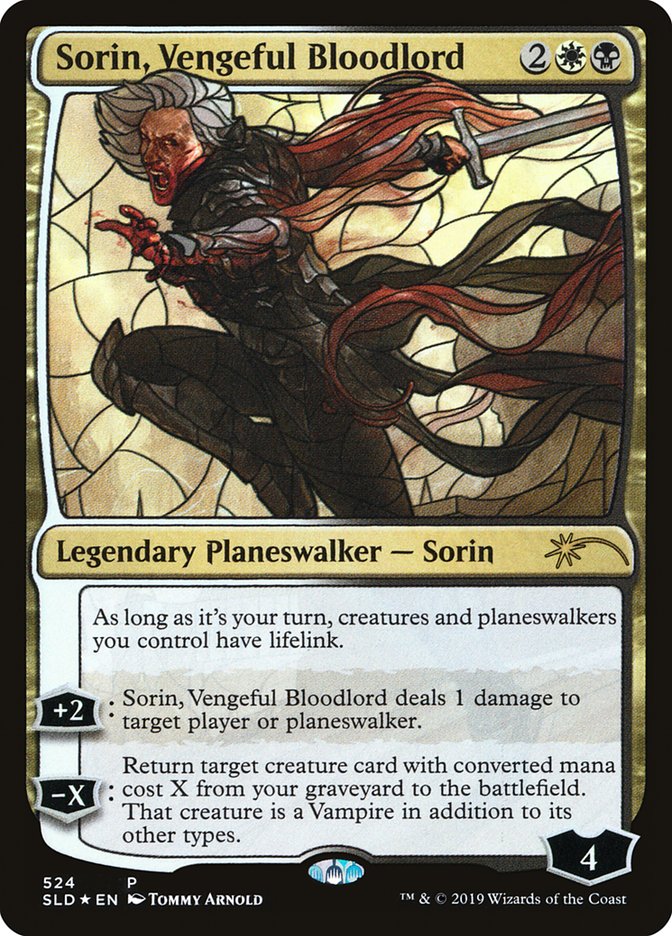 Sorin, Vengeful Bloodlord (Stained Glass) [Secret Lair Drop Promos] | Cracking-Singles