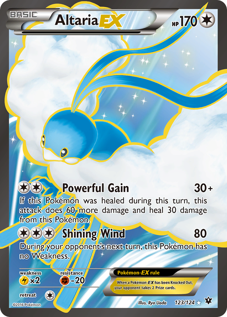 Altaria EX (123/124) [XY: Fates Collide] | Cracking-Singles