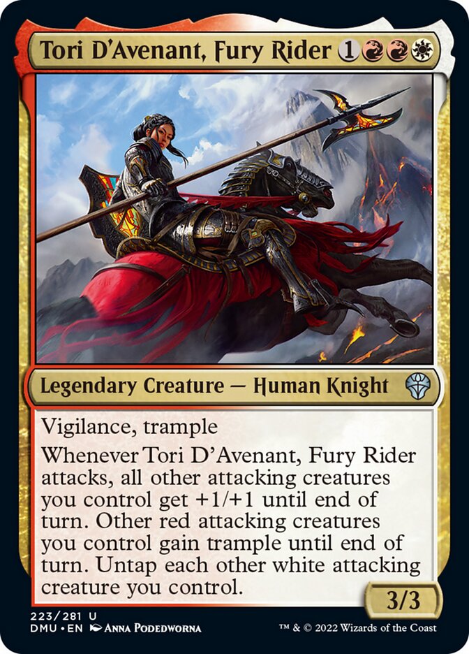 Tori D'Avenant, Fury Rider [Dominaria United] | Cracking-Singles