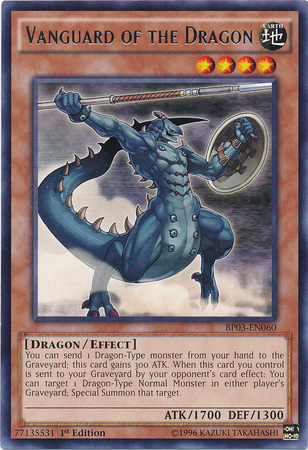 Vanguard of the Dragon [BP03-EN060] Rare | Cracking-Singles