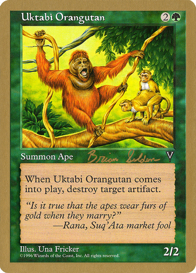 Uktabi Orangutan (Brian Selden) [World Championship Decks 1998] | Cracking-Singles