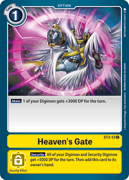 Heaven's Gate [ST3-13] [Starter Deck: Heaven's Yellow] | Cracking-Singles