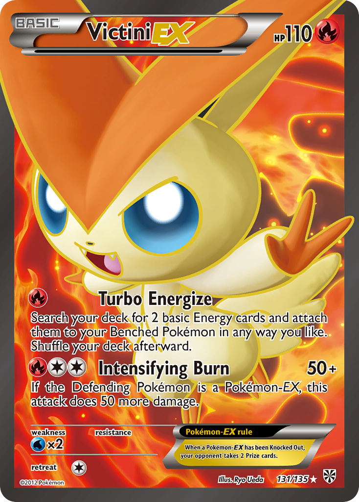 Victini EX (131/135) [Black & White: Plasma Storm] | Cracking-Singles