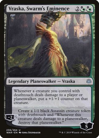 Vraska, Swarm's Eminence [War of the Spark] | Cracking-Singles