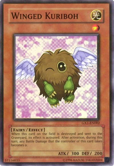 Winged Kuriboh [GX1-EN002] Super Rare | Cracking-Singles