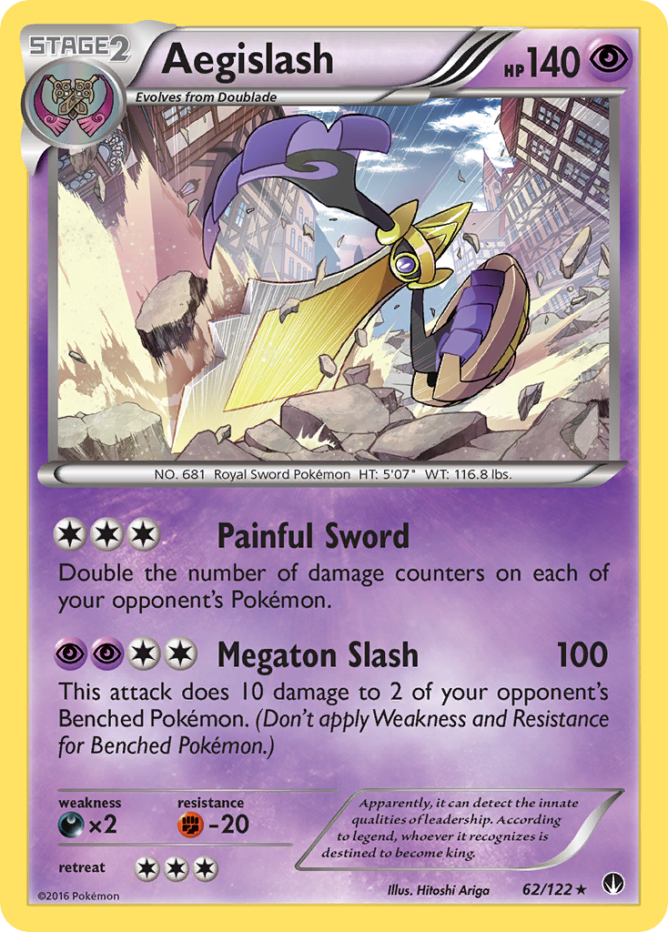 Aegislash (62/122) [XY: BREAKpoint] | Cracking-Singles