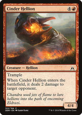 Cinder Hellion [Oath of the Gatewatch] | Cracking-Singles