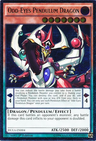 Odd-Eyes Pendulum Dragon (UTR) [DUEA-EN004] Ultimate Rare | Cracking-Singles