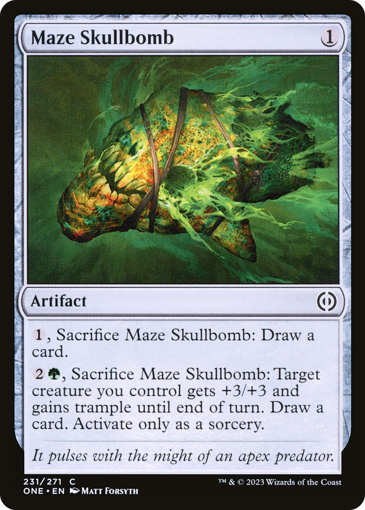 Maze Skullbomb [Phyrexia: All Will Be One] | Cracking-Singles