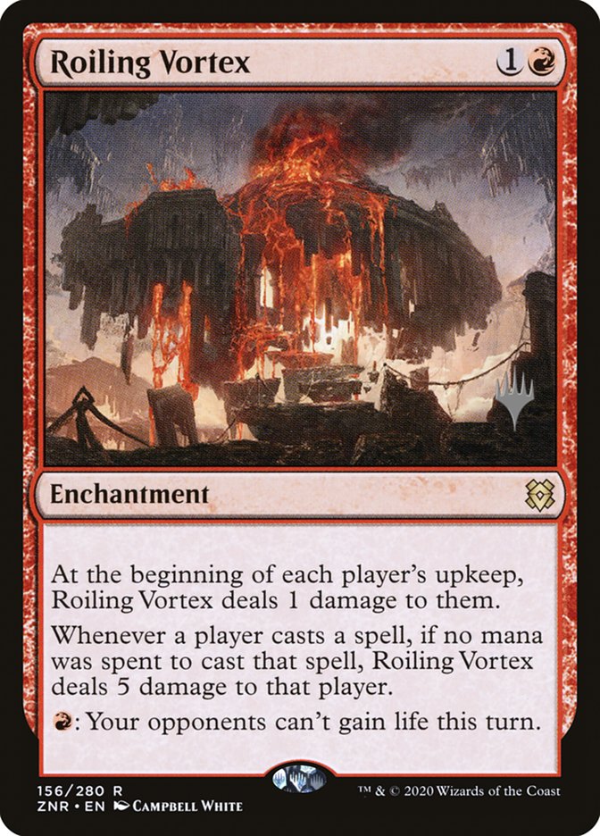 Roiling Vortex (Promo Pack) [Zendikar Rising Promos] | Cracking-Singles