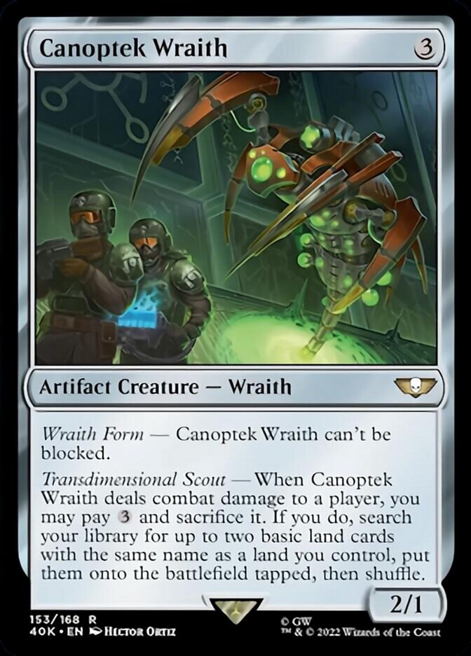 Canoptek Wraith [Universes Beyond: Warhammer 40,000] | Cracking-Singles