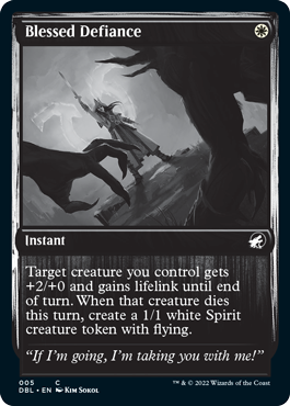 Blessed Defiance [Innistrad: Double Feature] | Cracking-Singles