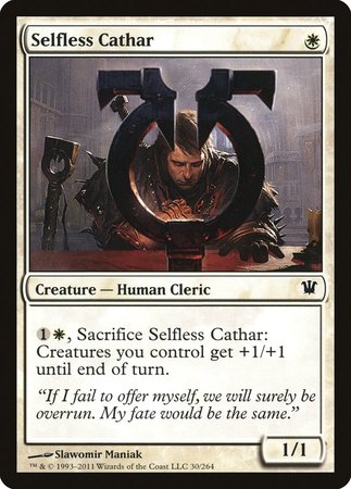 Selfless Cathar [Innistrad] | Cracking-Singles