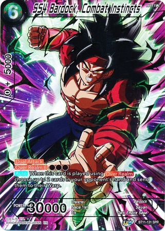 SS4 Bardock, Combat Instincts (SPR) [BT11-131] | Cracking-Singles