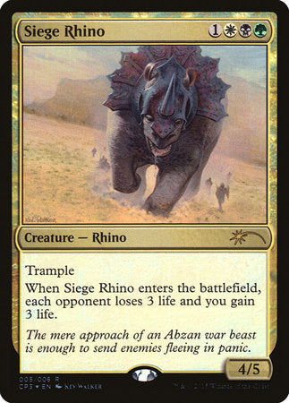 Siege Rhino [Magic Origins Clash Pack] | Cracking-Singles