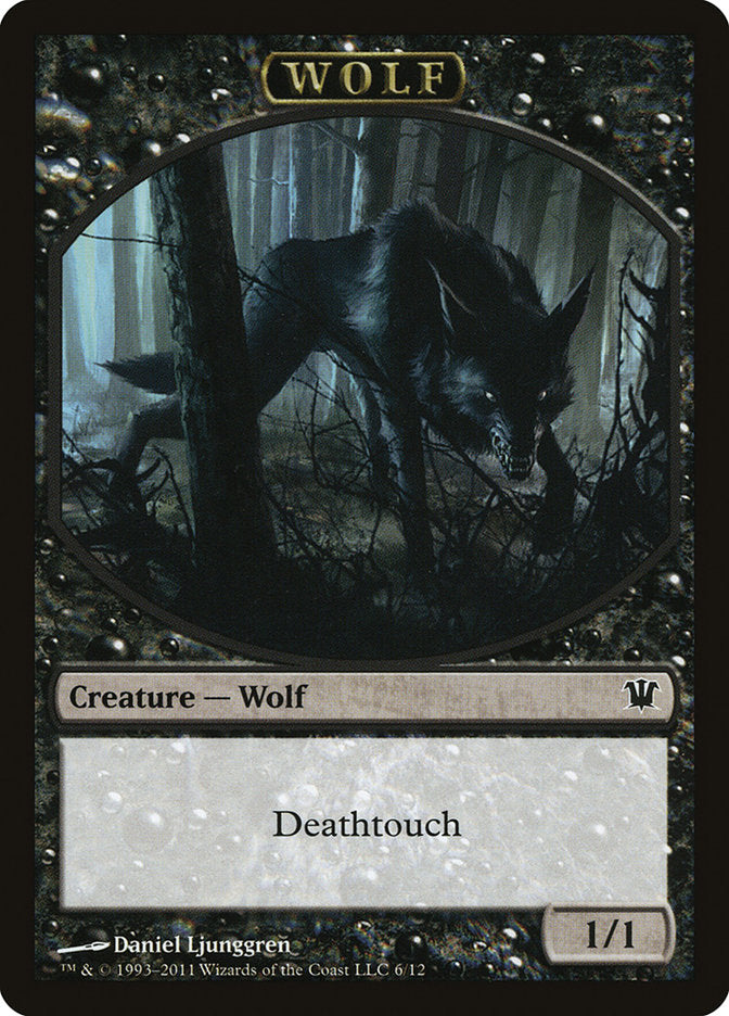 Wolf (6/12) [Innistrad Tokens] | Cracking-Singles