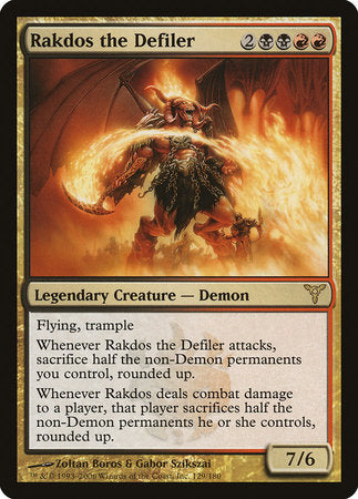 Rakdos the Defiler [Dissension] | Cracking-Singles