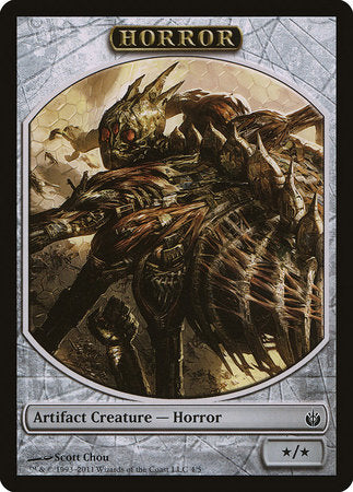 Horror Token [Mirrodin Besieged Tokens] | Cracking-Singles