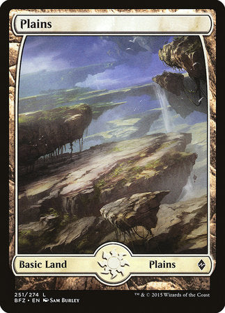 Plains (251) - Full Art [Battle for Zendikar] | Cracking-Singles