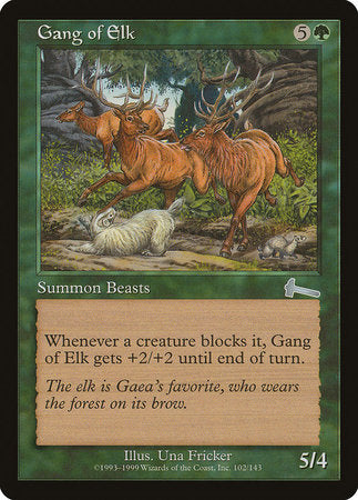 Gang of Elk [Urza's Legacy] | Cracking-Singles