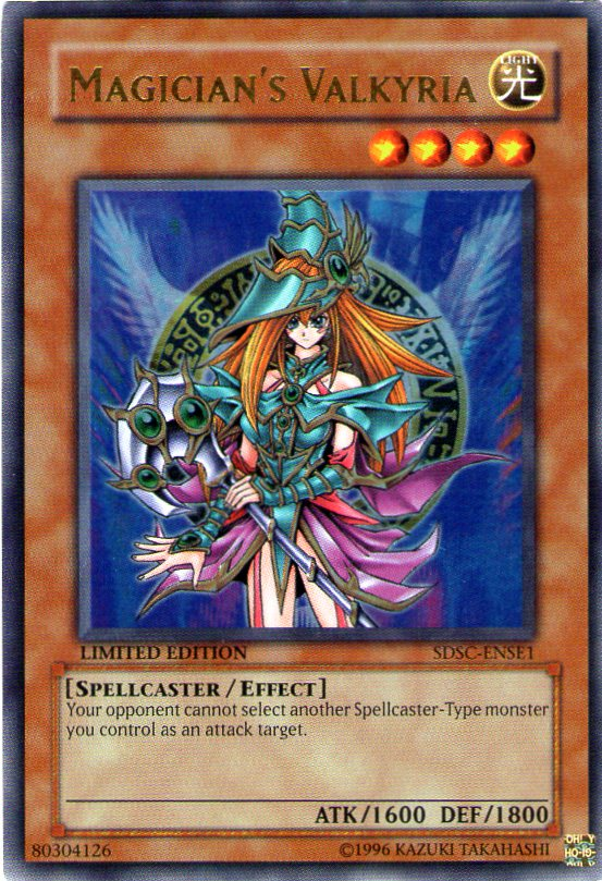 Magician's Valkyria [SDSC-ENSE1] Ultra Rare | Cracking-Singles