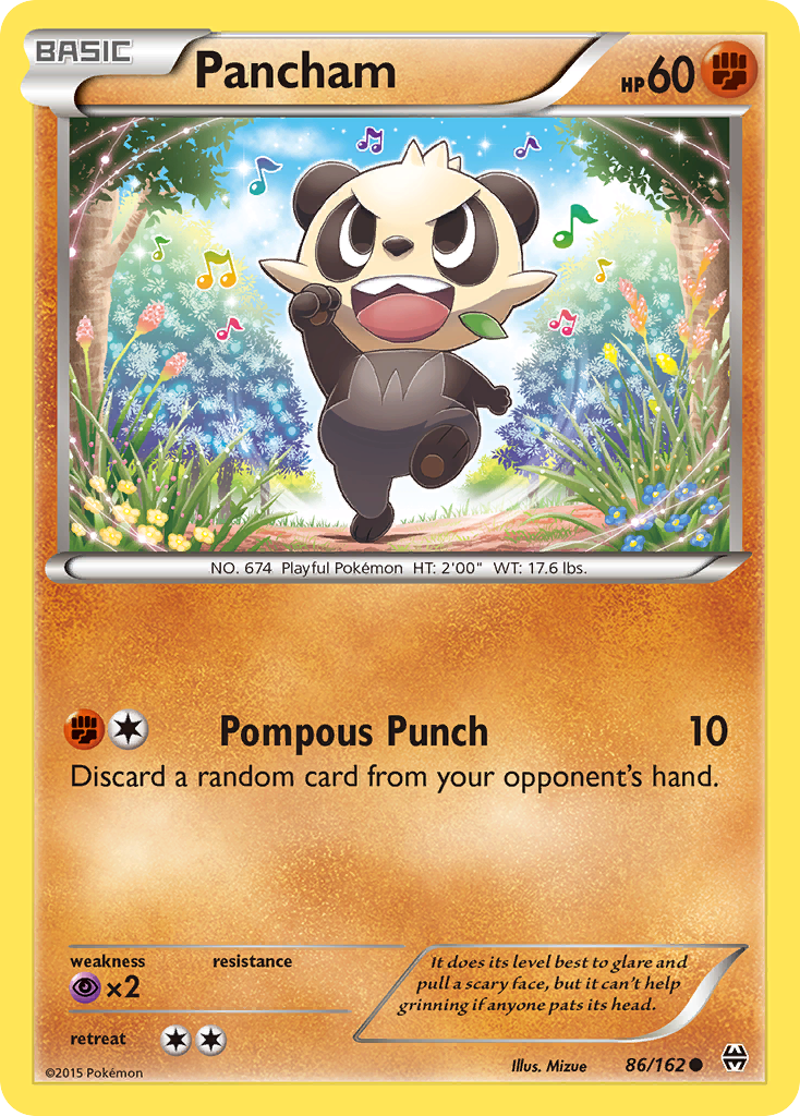 Pancham (86/162) [XY: BREAKthrough] | Cracking-Singles