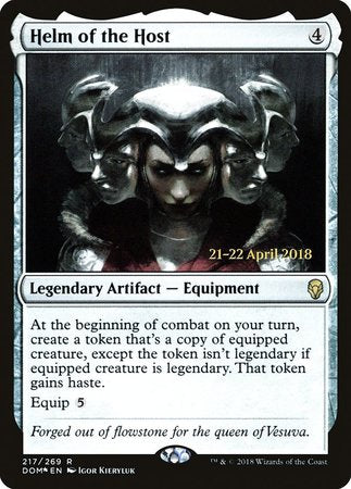 Helm of the Host [Dominaria Promos] | Cracking-Singles