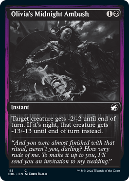 Olivia's Midnight Ambush [Innistrad: Double Feature] | Cracking-Singles