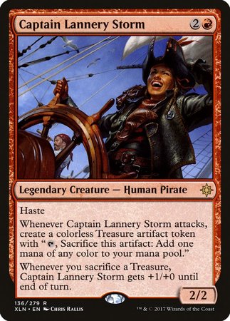 Captain Lannery Storm [Ixalan] | Cracking-Singles