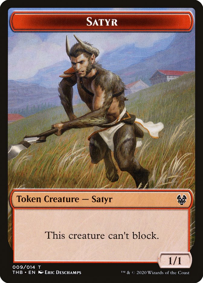 Satyr Token [Theros Beyond Death] | Cracking-Singles